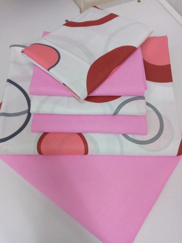 7*7 Quality cotton Mix and Match Bedsheets (2bedsheets and 4 pillow covers) - Image 4