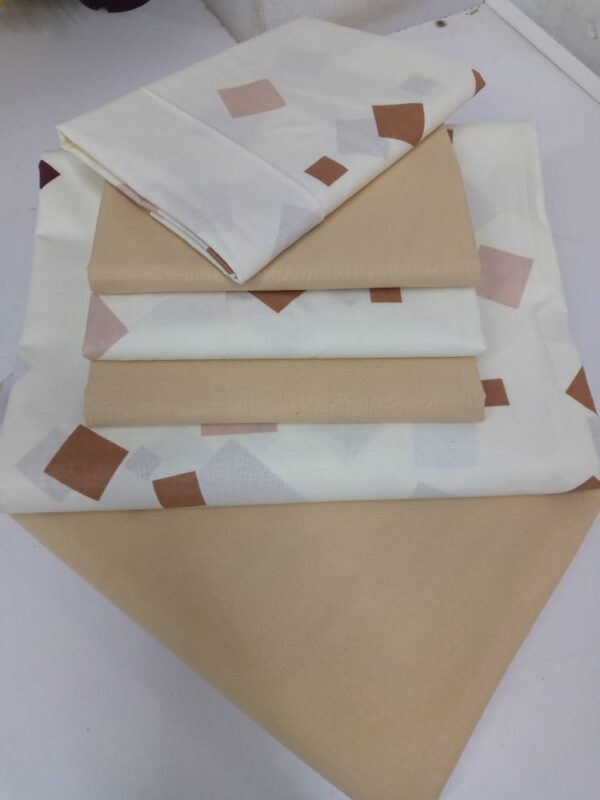 7*7 Quality cotton Mix and Match Bedsheets (2bedsheets and 4 pillow covers) - Image 12