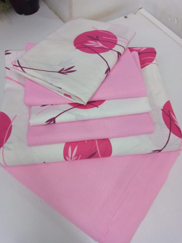 7*7 Quality cotton Mix and Match Bedsheets (2bedsheets and 4 pillow covers)