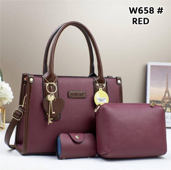 Fashion Designer 3 in 1 handbags.