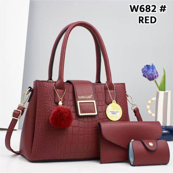 Versatile 3pcs Shoulder Handbags - Image 3