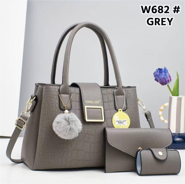 Versatile 3pcs Shoulder Handbags
