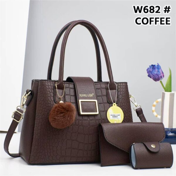 Versatile 3pcs Shoulder Handbags - Image 7