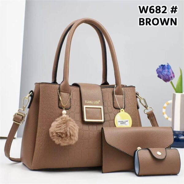Versatile 3pcs Shoulder Handbags - Image 8