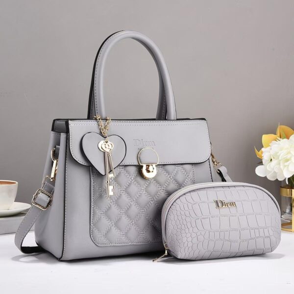 Stylish 2pcs Handbag and Purse - Image 5