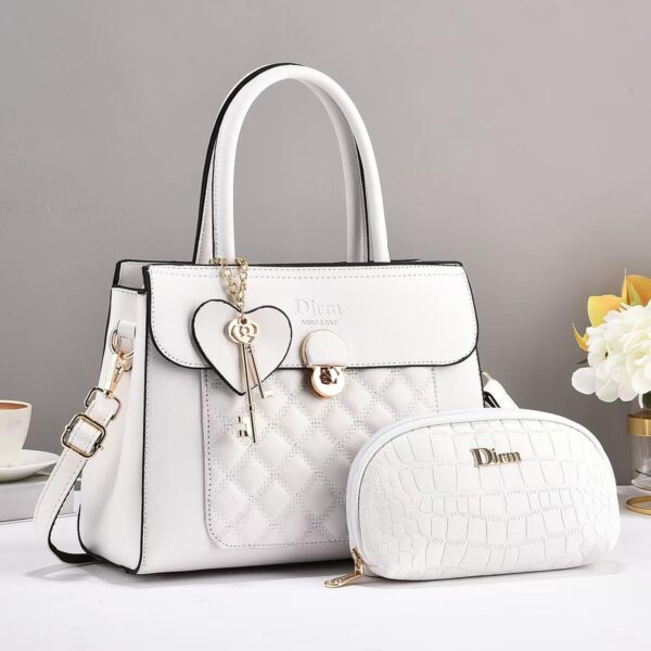 Stylish 2pcs Handbag and Purse - Image 6