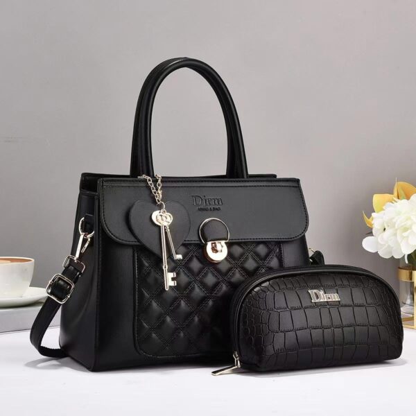 Stylish 2pcs Handbag and Purse - Image 7