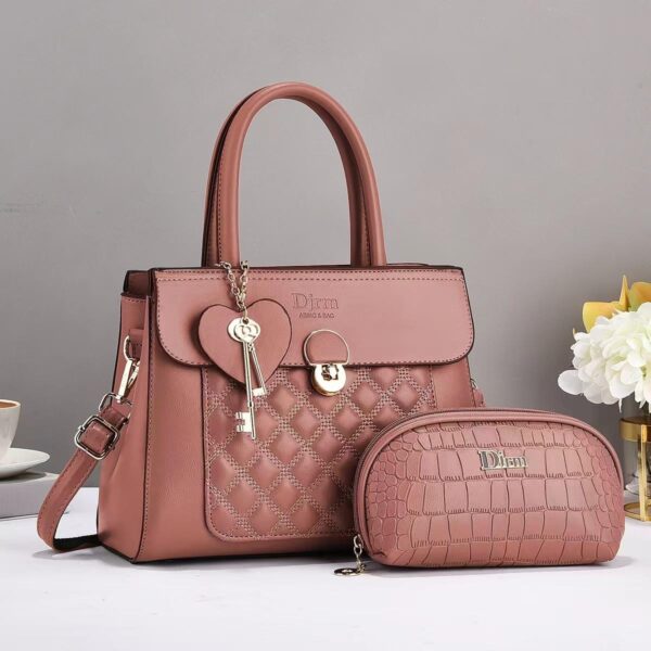 Stylish 2pcs Handbag and Purse - Image 9