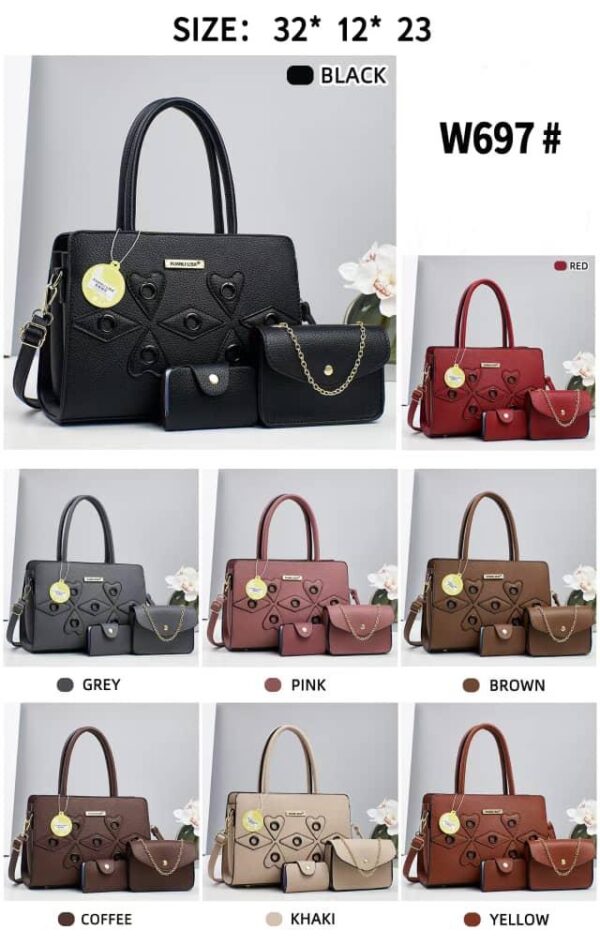 Generic 3in1 Leather Handbags - Image 7